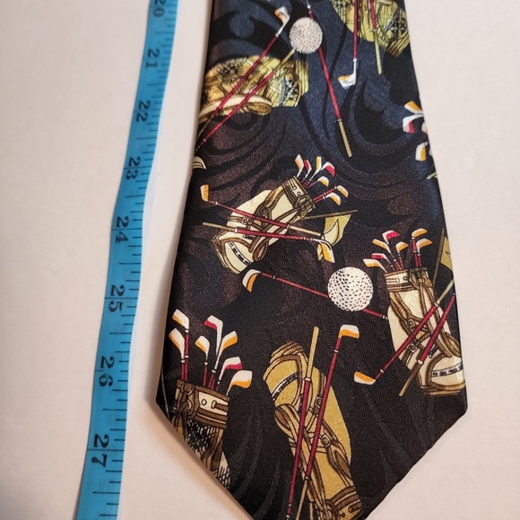Mens Fratello handmade silk tie - Picture 4 of 6